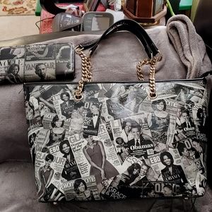 Michelle and Barack Obama purse and wallet